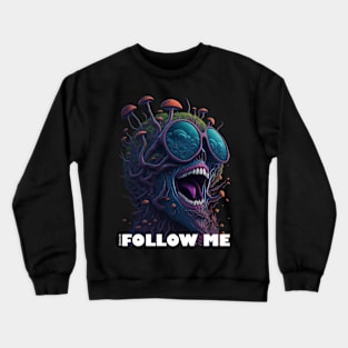 Techno T-Shirt - Follow Me - Catsondrugs.com - Techno, rave, edm, festival, techno, trippy, music, 90s rave, psychedelic, party, trance, rave music, rave krispies, rave flyer T-Shirt T-Shirt T-Shirt Crewneck Sweatshirt